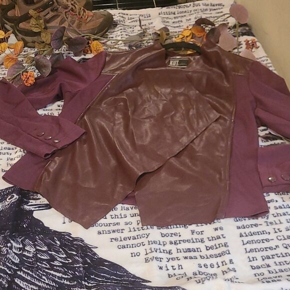 Kut from the kloth leather mojo jacket - Picture 1 of 7